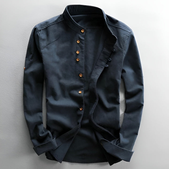 "Anders™ | Japansk Stil Skjorta" can be rewritten as "Anders™ | Japansk Inspirerad Skjorta".