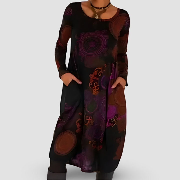 LUNARIS | Boho-Elegant Vinterklänning