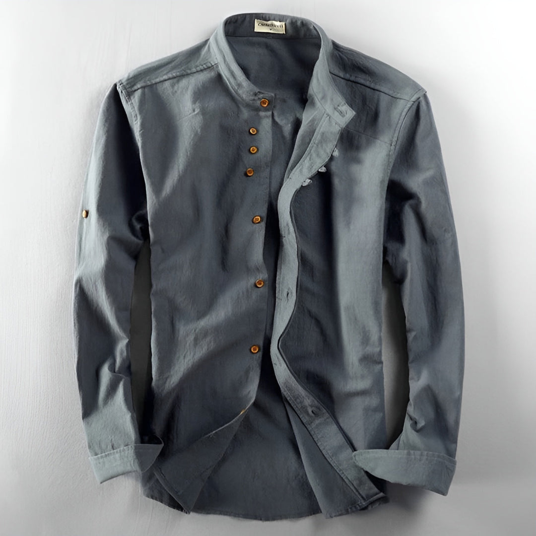 "Anders™ | Japansk Stil Skjorta" can be rewritten as "Anders™ | Japansk Inspirerad Skjorta".