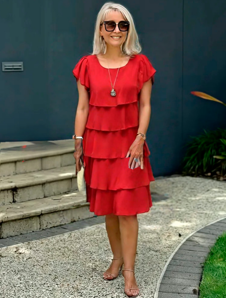 SELA | Elegant Sommarklänning för en Flattering Silhuett