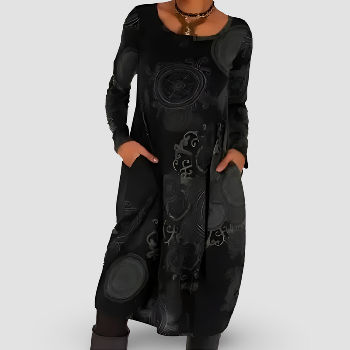 LUNARIS | Boho-Elegant Vinterklänning