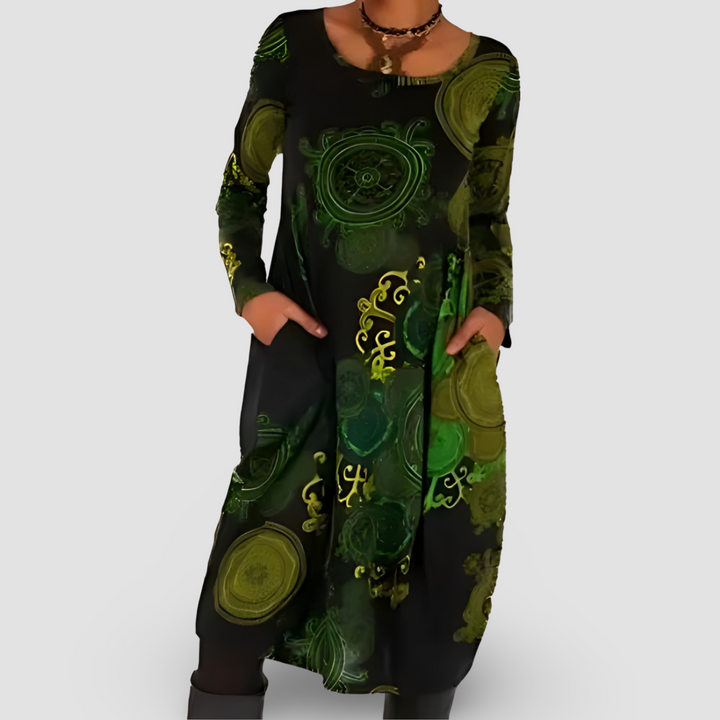 LUNARIS | Boho-Elegant Vinterklänning