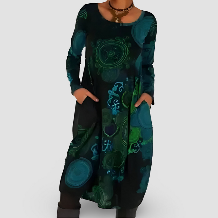 LUNARIS | Boho-Elegant Vinterklänning