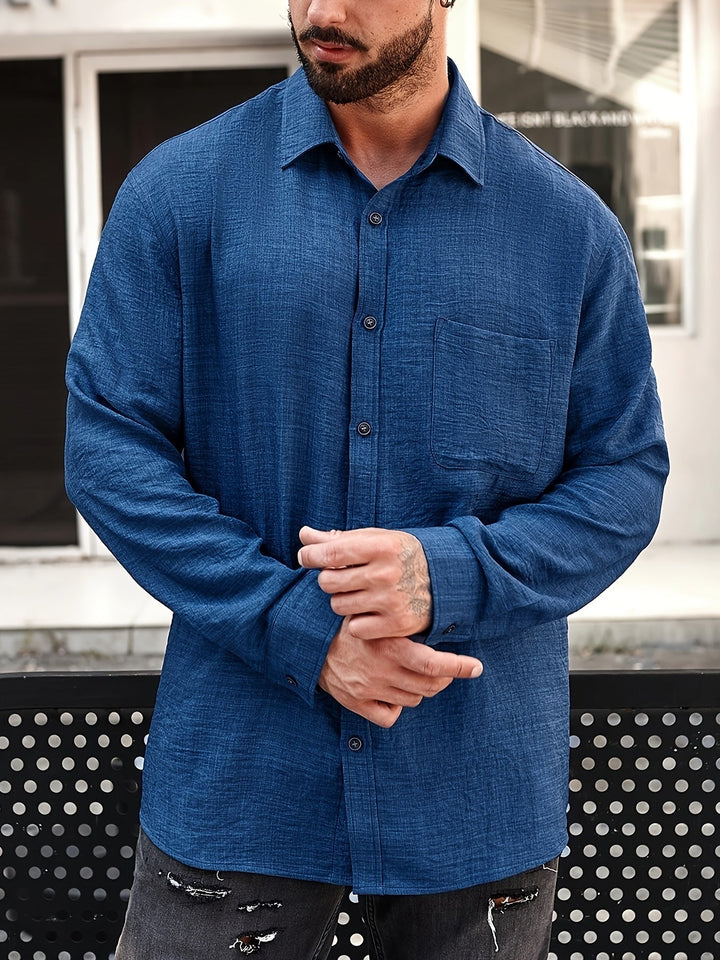 Patrik™ | Långärmad Casual Skjorta
