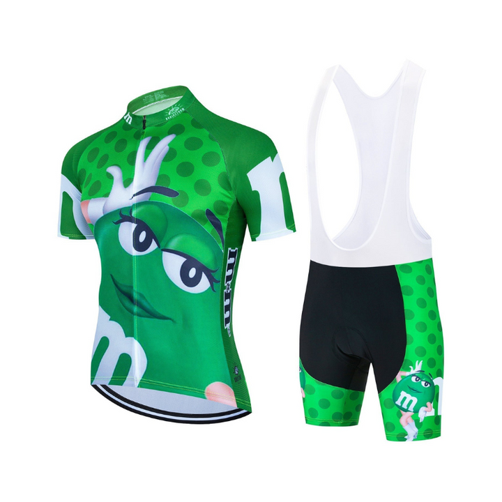 "M&M - Nytt Cykelsportset" can be rewritten as "M&M - Nytt Set för Cykelsport".