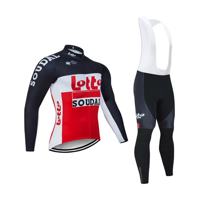 Teams - Långärmad Pro-Cykeltröja