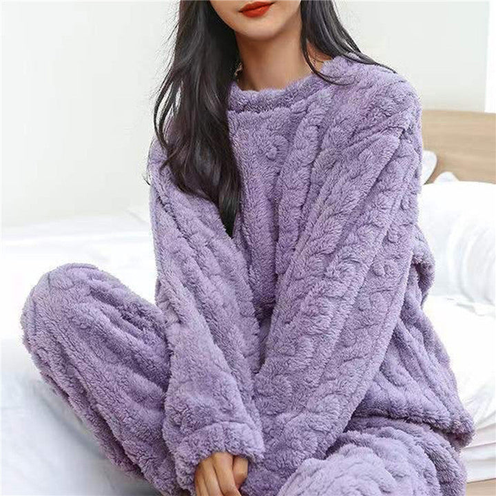 PATRICIA™ | Fleece Pajama Set for Women