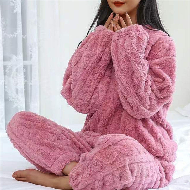 PATRICIA™ | Fleece Pajama Set for Women
