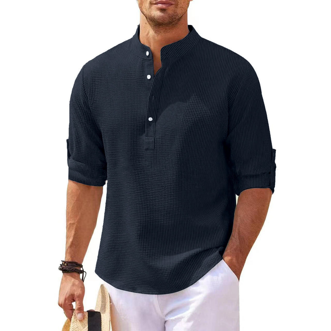 Viktor™ | Elegant 3/4 Ärms Skjorta