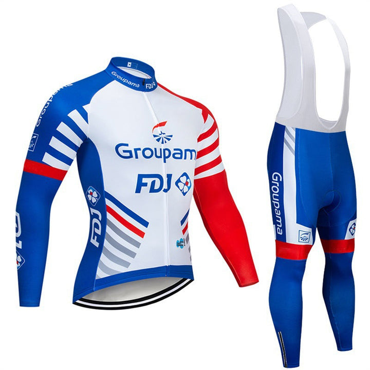 Teams - Långärmad Pro-Cykeltröja