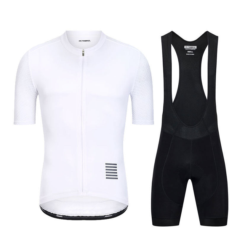 Kortärmad cykeltröja och shorts-set