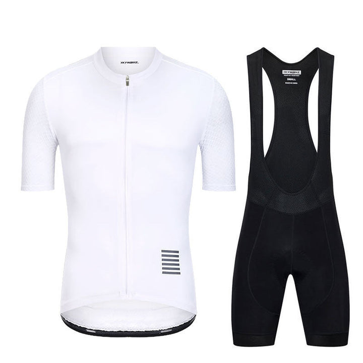 Kortärmad cykeltröja och shorts-set