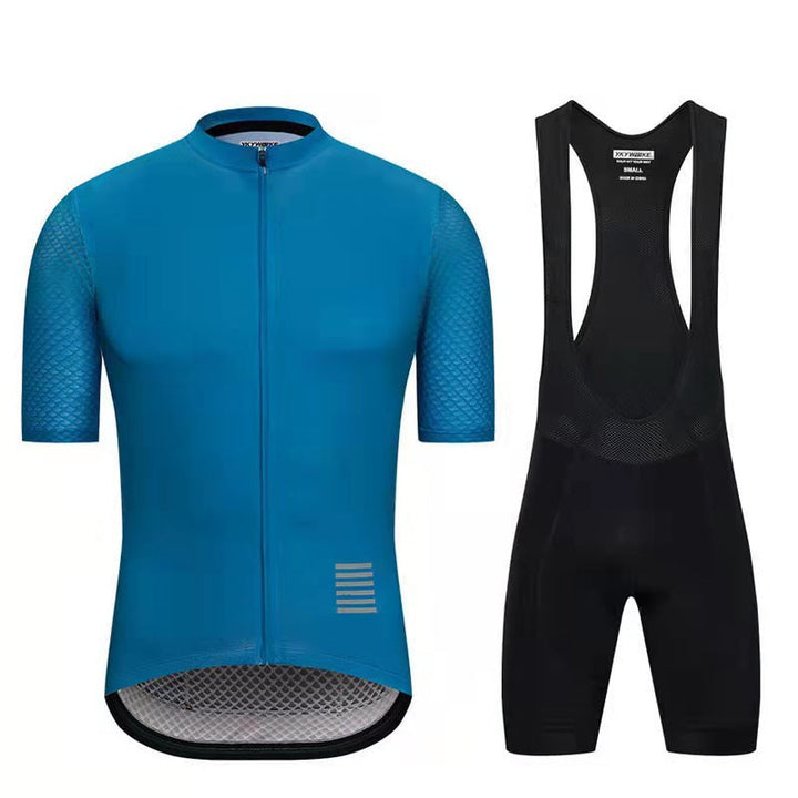 Kortärmad cykeltröja och shorts-set