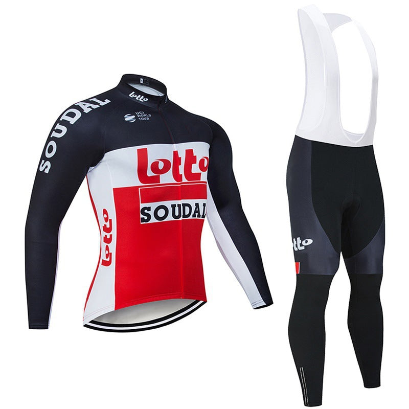 Teams - Långärmad Pro-Cykeltröja