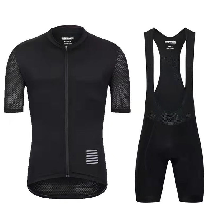 Kortärmad cykeltröja och shorts-set