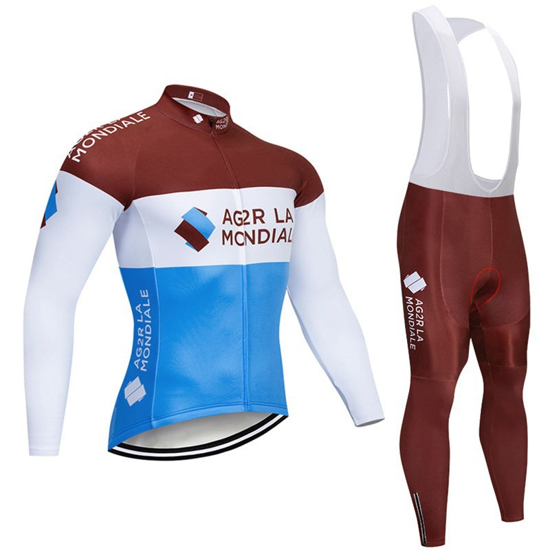 Teams - Långärmad Pro-Cykeltröja