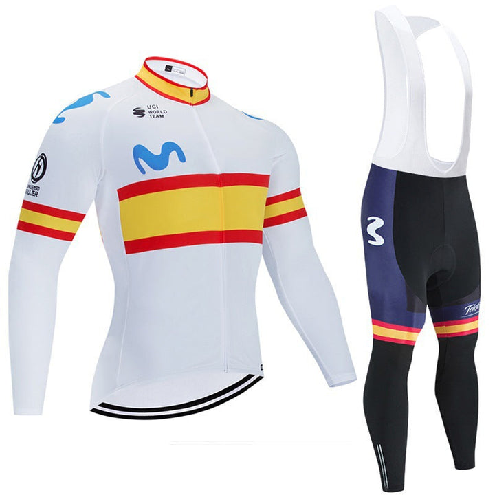 Teams - Långärmad Pro-Cykeltröja