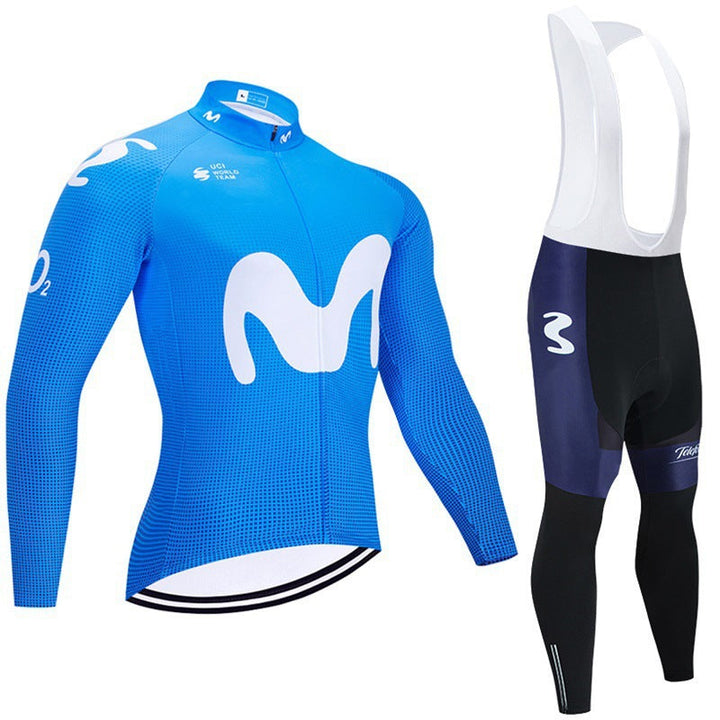 Teams - Långärmad Pro-Cykeltröja