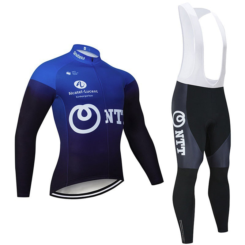 Teams - Långärmad Pro-Cykeltröja