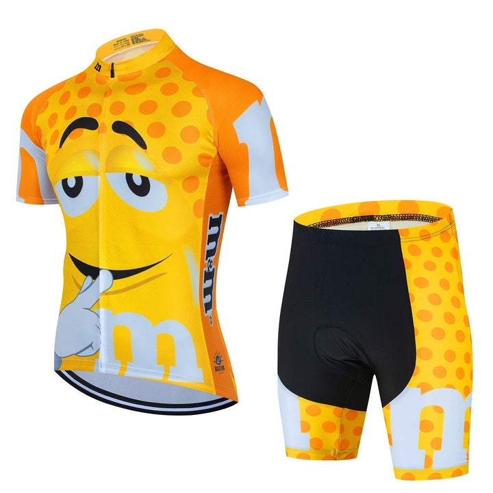 "M&M - Nytt Cykelsportset" can be rewritten as "M&M - Nytt Set för Cykelsport".