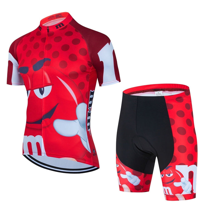 "M&M - Nytt Cykelsportset" can be rewritten as "M&M - Nytt Set för Cykelsport".
