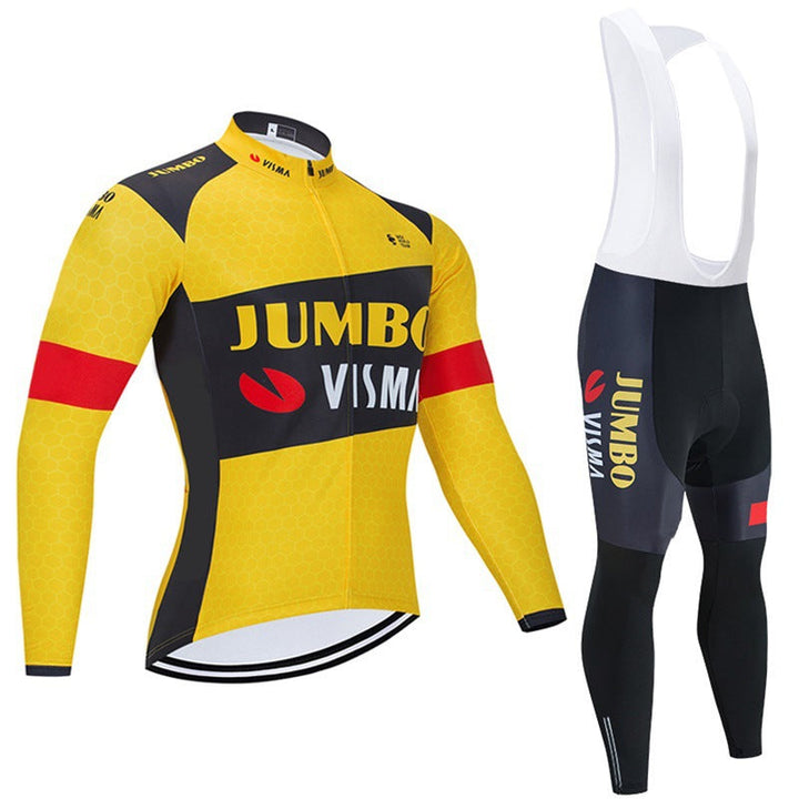 Teams - Långärmad Pro-Cykeltröja