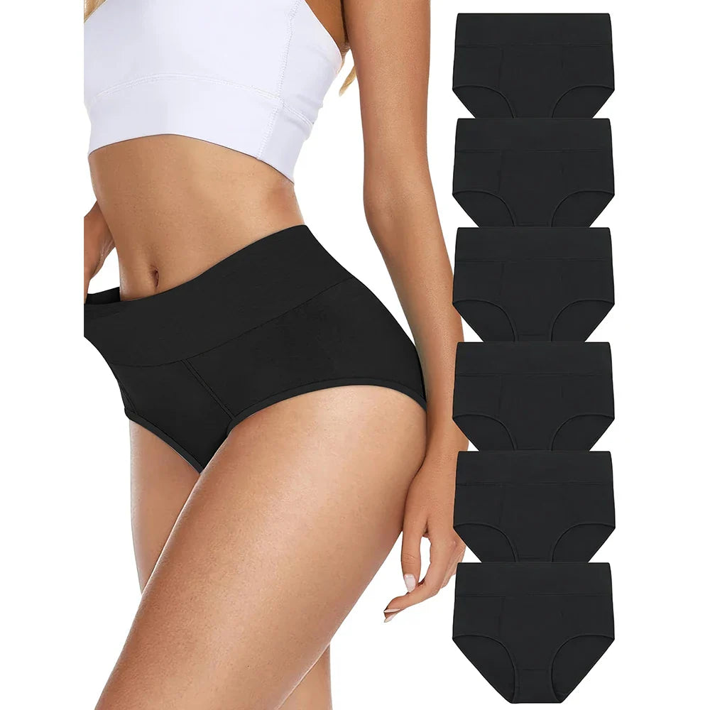 ALICE | Set of 6 High-Waisted Shapewear Briefs