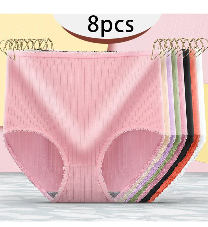 JOSEE | Set of 8 High-Waisted Shaping Panties