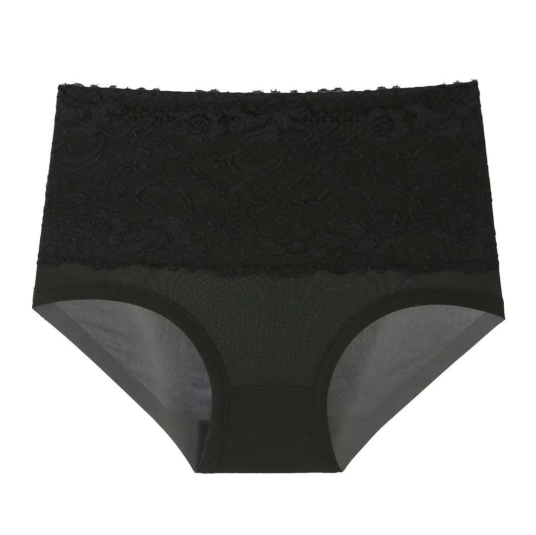 SUZIE | Set med 4 handbroderade, formande och slimmade trosor