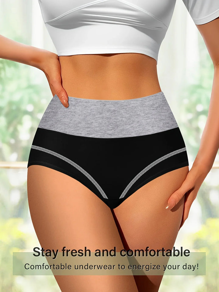 CATHY | Set of 4 High-Waisted Shaping Briefs