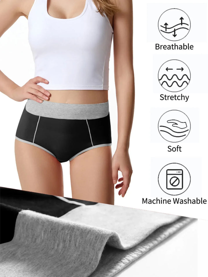 ANNIE | Set med 5 högmidjade shapewear-trosor