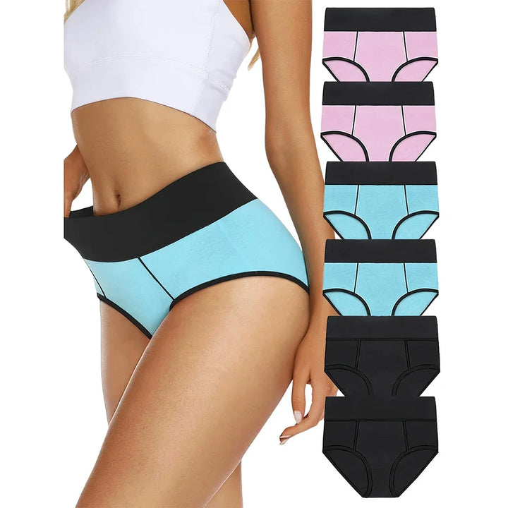 ALICE | Set of 6 High-Waisted Shapewear Briefs