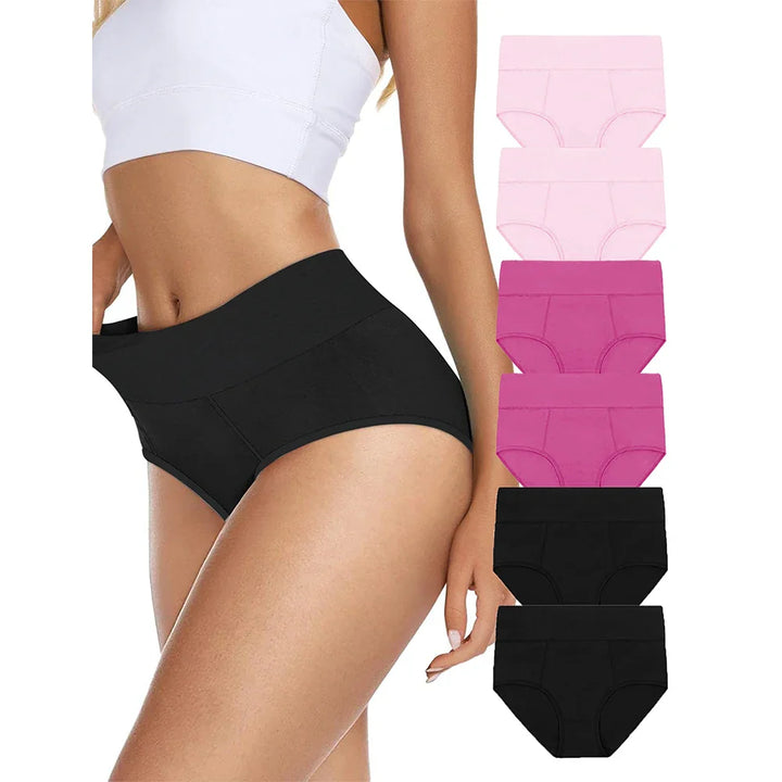 ALICE | Set of 6 High-Waisted Shapewear Briefs