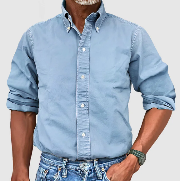 Carl™ | Klassisk Bomullskjorta" can be rewritten as "Carl™ | Classic Cotton Shirt.