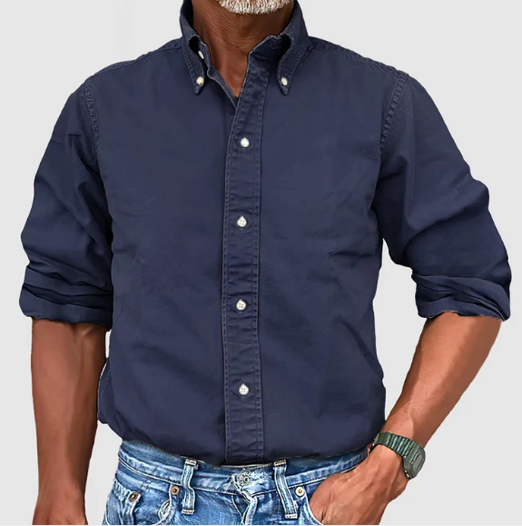 Carl™ | Klassisk Bomullskjorta" can be rewritten as "Carl™ | Classic Cotton Shirt.