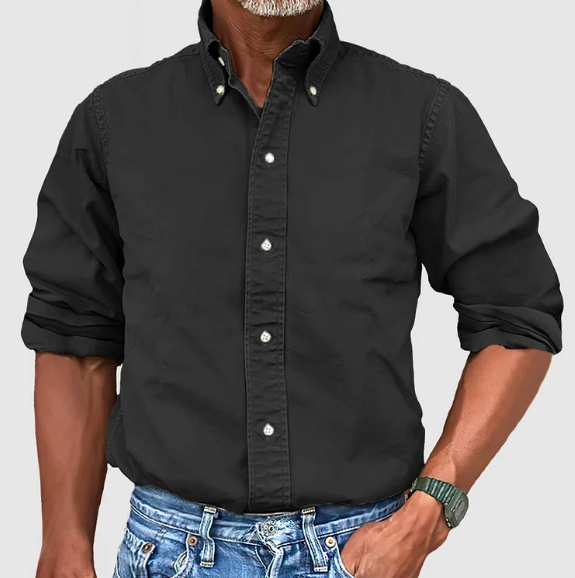 Carl™ | Klassisk Bomullskjorta" can be rewritten as "Carl™ | Classic Cotton Shirt.