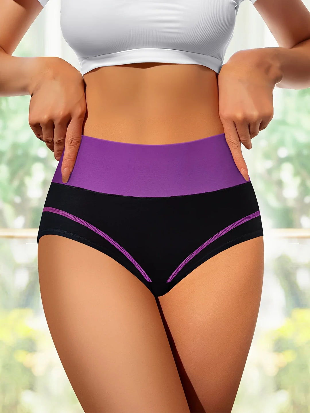 CATHY | Set of 4 High-Waisted Shaping Briefs