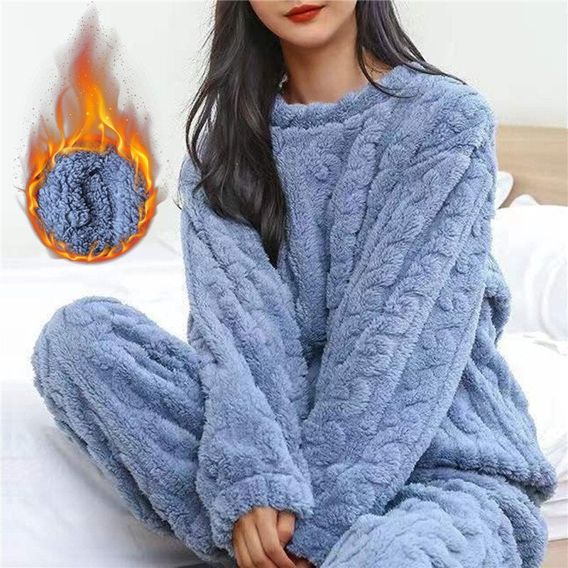 PATRICIA™ | Fleece Pajama Set for Women