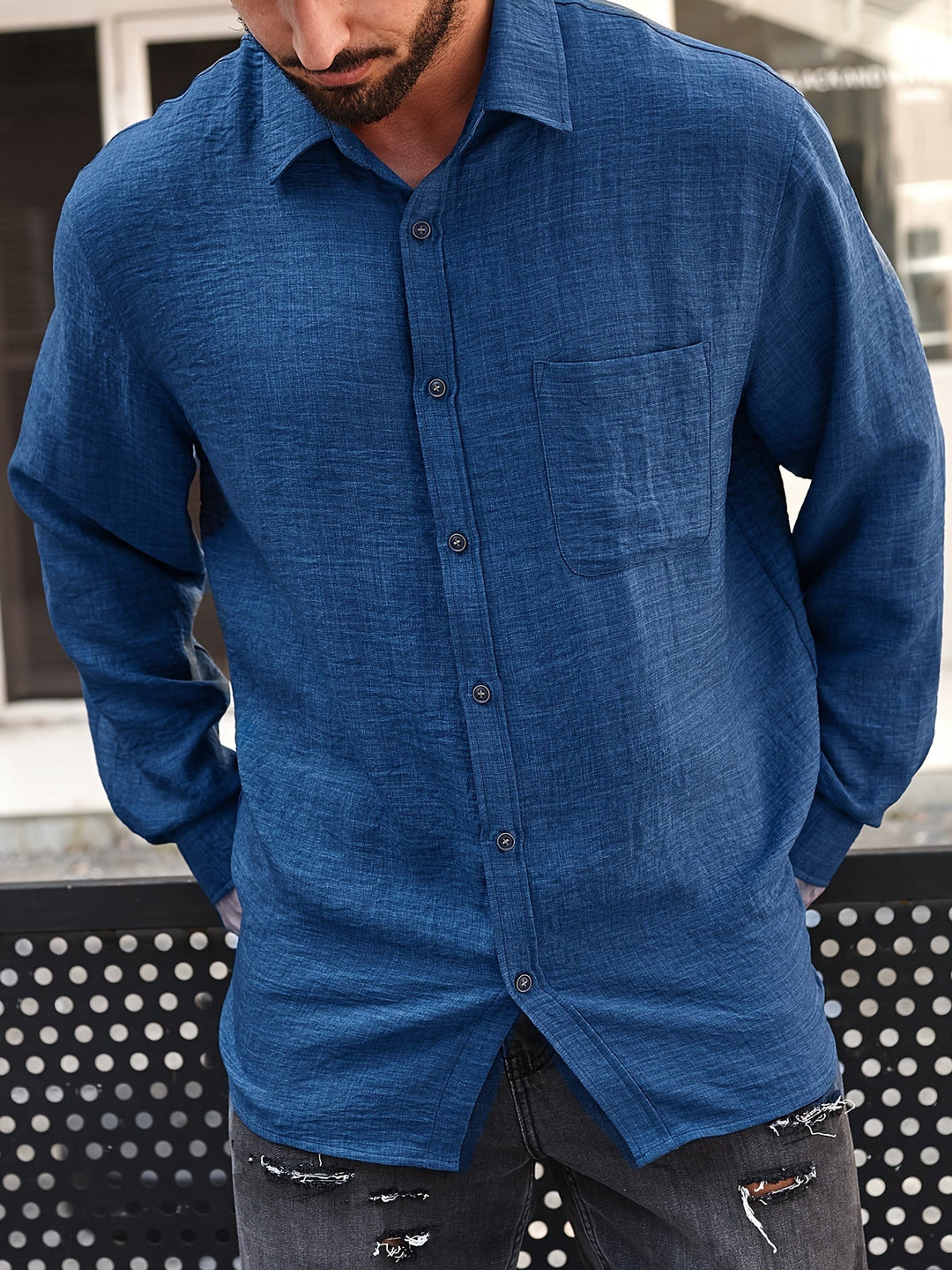 Patrik™ | Långärmad Casual Skjorta