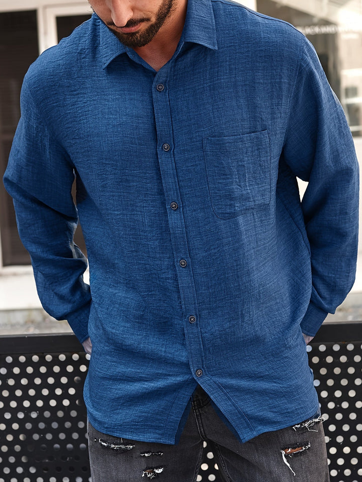 Patrik™ | Långärmad Casual Skjorta