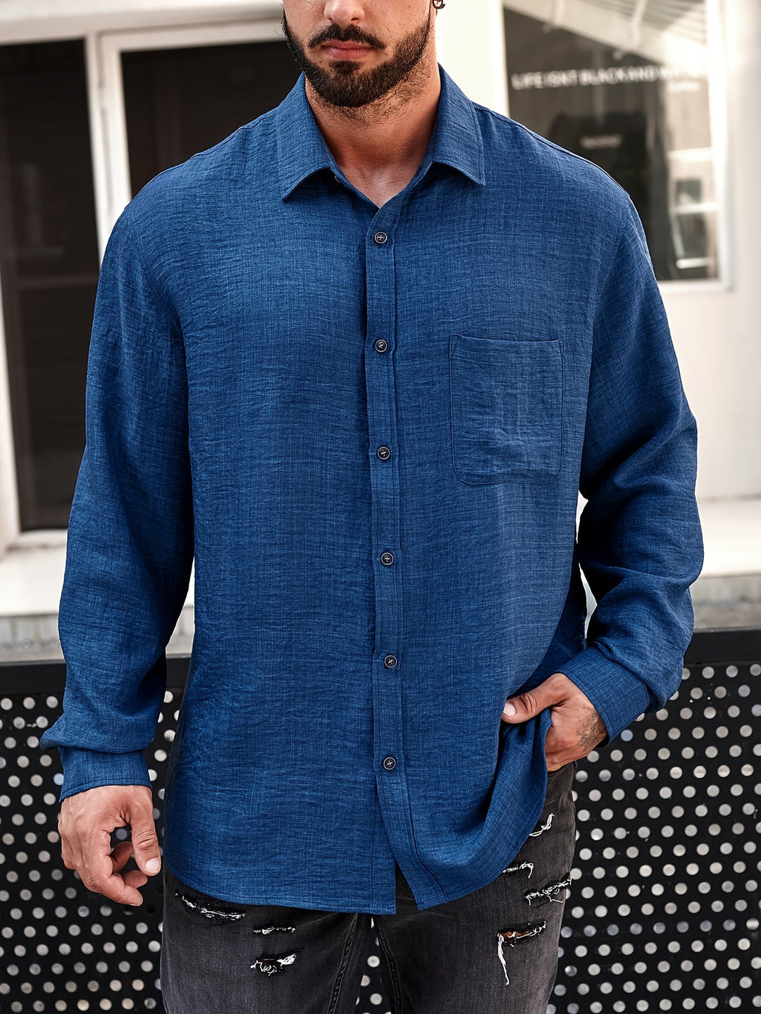 Patrik™ | Långärmad Casual Skjorta