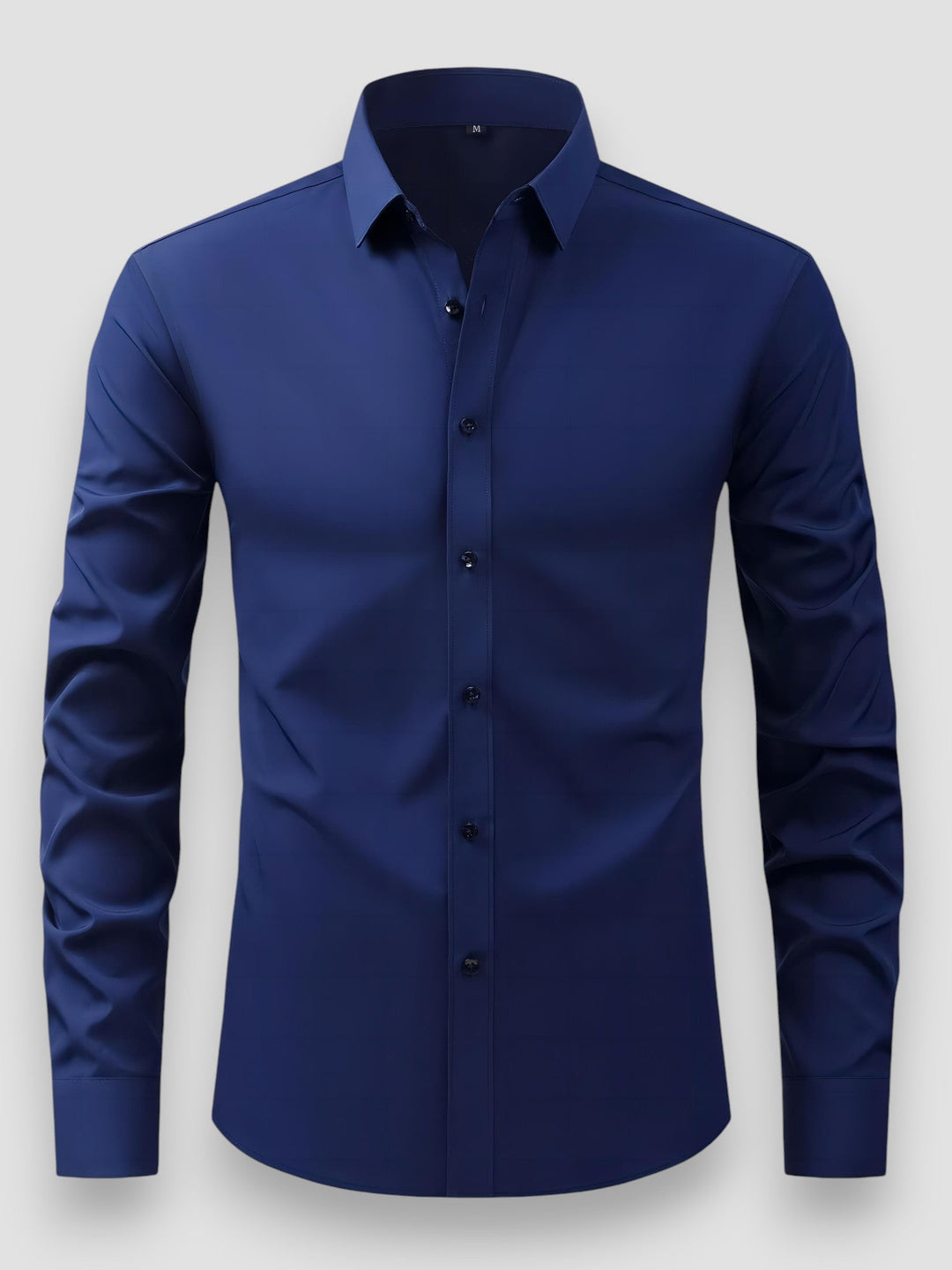 Lucas™ | Slim-Fit Skjorta med Långa Ärmar" can be rewritten as:

"Lucas™ | Slim-Fit Långärmad Skjorta