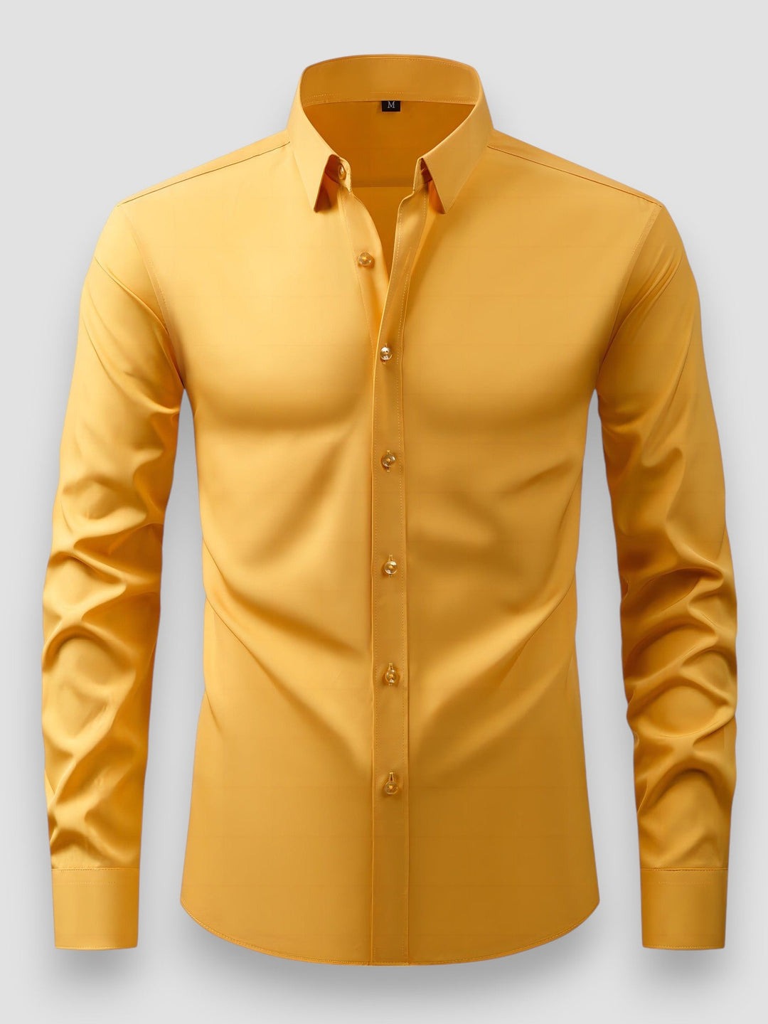 Lucas™ | Slim-Fit Skjorta med Långa Ärmar" can be rewritten as:

"Lucas™ | Slim-Fit Långärmad Skjorta