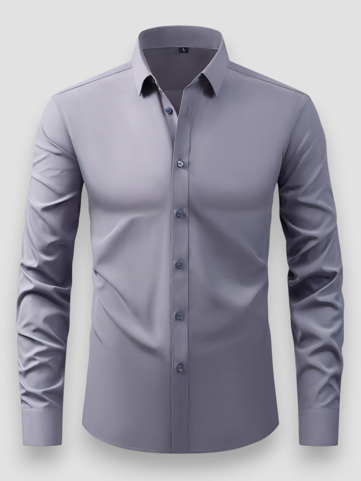 Lucas™ | Slim-Fit Skjorta med Långa Ärmar" can be rewritten as:

"Lucas™ | Slim-Fit Långärmad Skjorta