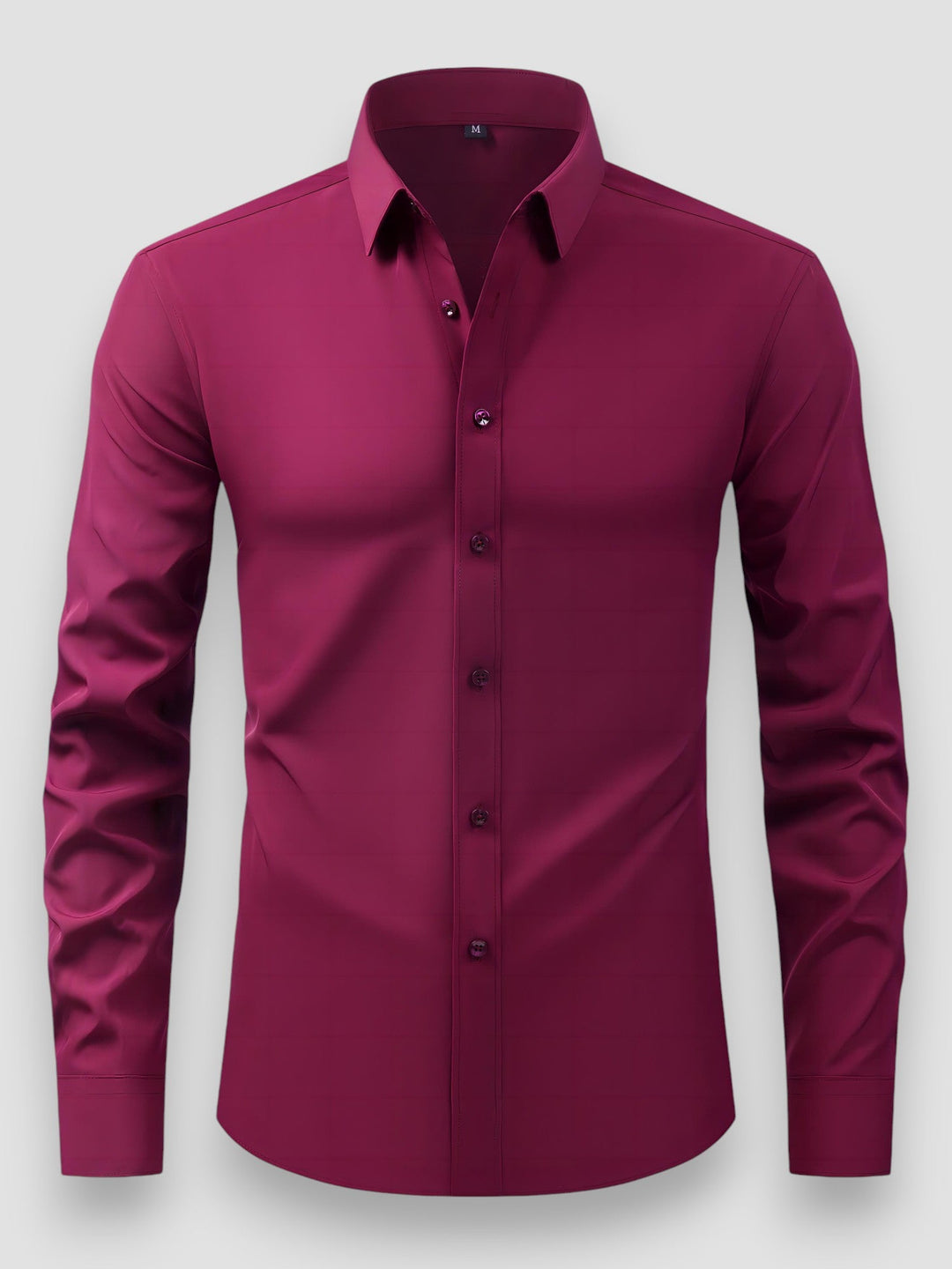 Lucas™ | Slim-Fit Skjorta med Långa Ärmar" can be rewritten as:

"Lucas™ | Slim-Fit Långärmad Skjorta
